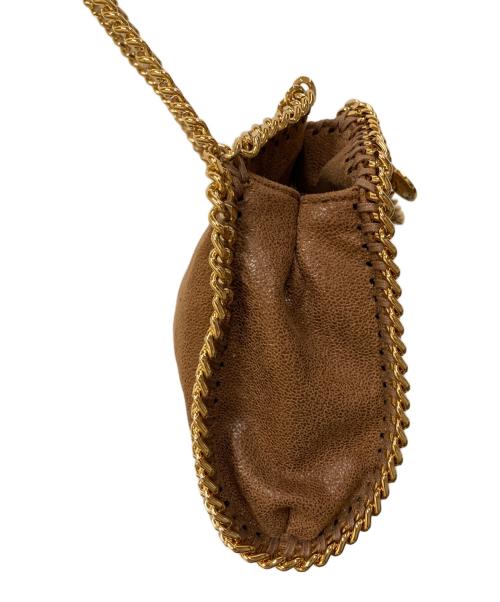 STELLA McCARTNEY（ステラマッカートニー）STELLA McCARTNEY (ステラマッカートニー) ファラベラタイニーチェーンバッグ ブラウンの古着・服飾アイテム