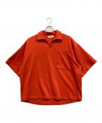 TIGHTBOOTH PRODUCTIONタイトブースプロダクション）の古着「JERSEY OPEN POLO」｜オレンジ