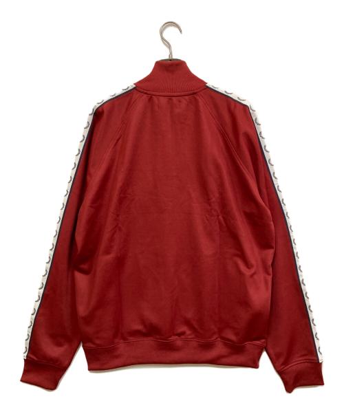FRED PERRY（フレッドペリー）FRED PERRY (フレッドペリー) Taped Track Jacket レッド サイズ:XL 未使用品の古着・服飾アイテム