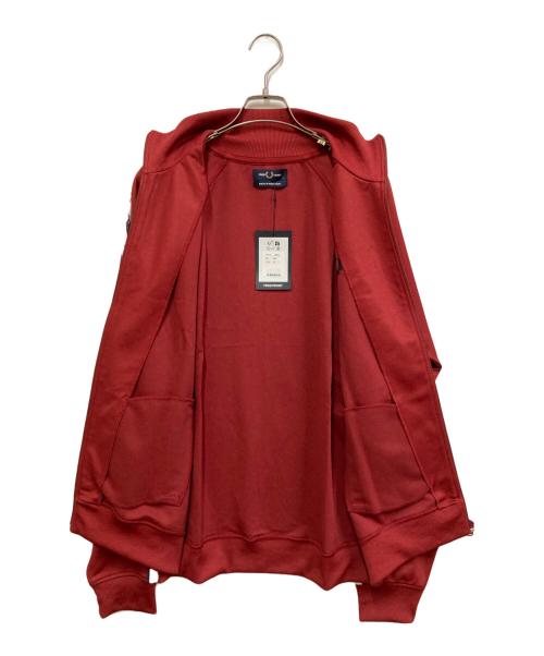 FRED PERRY（フレッドペリー）FRED PERRY (フレッドペリー) Taped Track Jacket レッド サイズ:XL 未使用品の古着・服飾アイテム