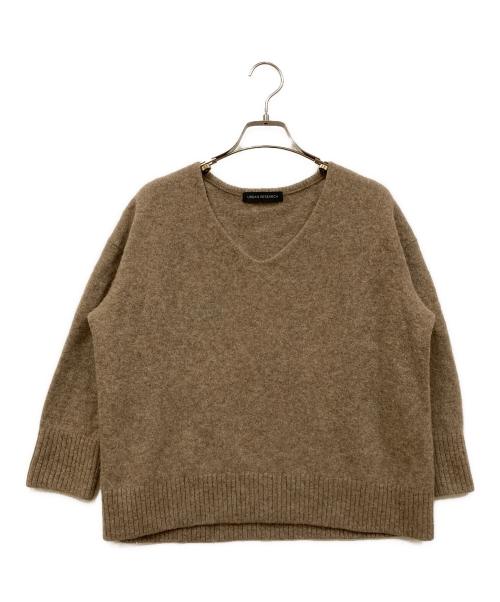 URBAN RESEARCH（アーバンリサーチ）URBAN RESEARCH (アーバンリサーチ) YAK100タートルチュニック ブラウン サイズ:SIZE Freeの古着・服飾アイテム