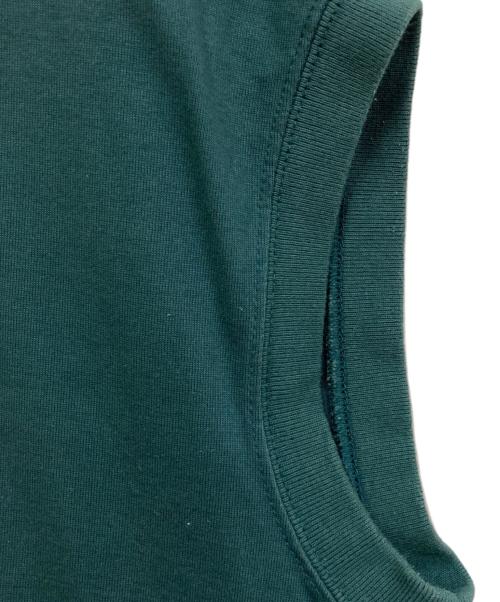 THE NORTHFACE PURPLELABEL（ザ・ノースフェイス パープルレーベル）THE NORTHFACE PURPLELABEL (ザ・ノースフェイス パープルレーベル) ノースリーブカットソー グリーン サイズ:Sの古着・服飾アイテム