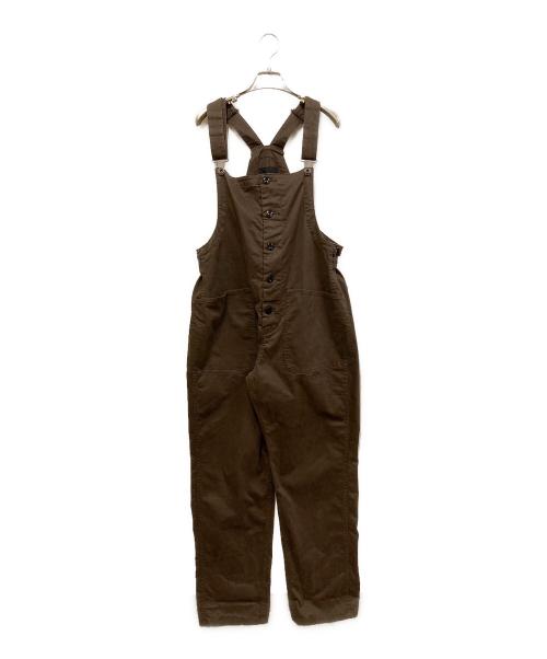 DELICIOUS（デリシャツ）DELICIOUS (デリシャツ) NORA Work Overall ブラウン サイズ:SIZE Freeの古着・服飾アイテム