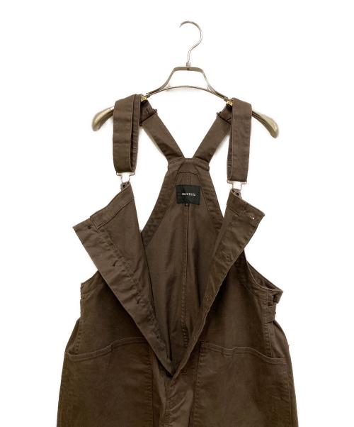 DELICIOUS（デリシャツ）DELICIOUS (デリシャツ) NORA Work Overall ブラウン サイズ:SIZE Freeの古着・服飾アイテム