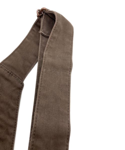 DELICIOUS（デリシャツ）DELICIOUS (デリシャツ) NORA Work Overall ブラウン サイズ:SIZE Freeの古着・服飾アイテム