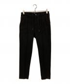 1PIU1UGUALE3 RELAXウノピゥウノウグァーレトレ リラックス）の古着「イージーパンツ」｜ブラック
