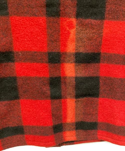 FILSON GARMENT（フィルソン ガーメント）FILSON GARMENT (フィルソン ガーメント) マッキーノウールベスト レッド×ブラック サイズ:SIZE 36の古着・服飾アイテム