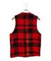 FILSON GARMENT (フィルソン ガーメント) マッキーノウールベスト レッド×ブラック サイズ:SIZE 36：6000円