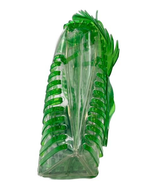 Mame Kurogouchi（マメクロゴウチ）mame kurogouchi (マメクロゴウチ) クラッチバッグ グリーン サイズ:表記なしの古着・服飾アイテム