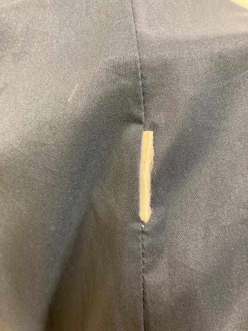 Ameri（アメリ）AMERI (アメリ) レーススリーブリファインドドレス ブルー サイズ:表記なしの古着・服飾アイテム