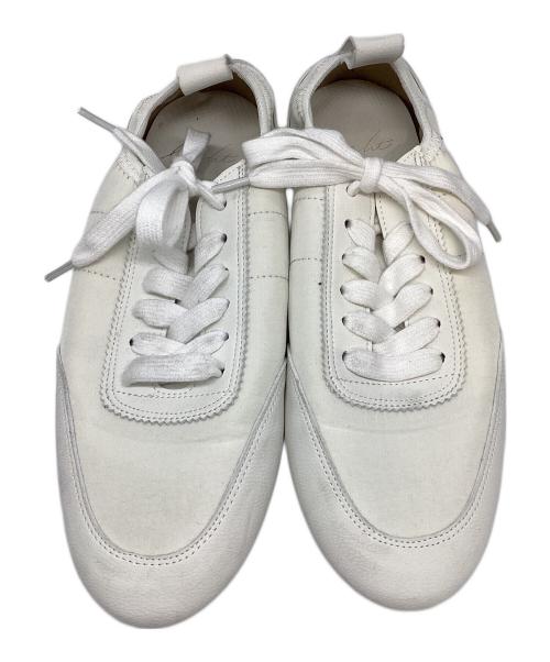 Lucida（ルシーダ）Lucida (ルシーダ) シャーリングローヒールスニーカー ライトベージュ サイズ:SIZE 37(23.5cm相当）の古着・服飾アイテム