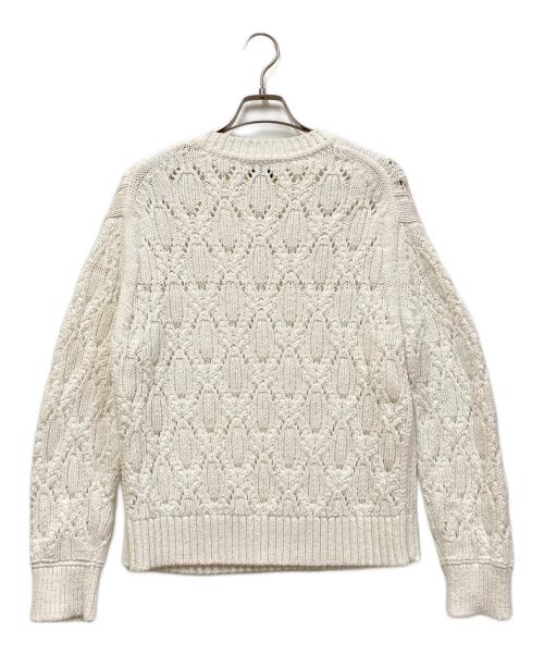 UNITED ARROWS TOKYO（ユナイテッドアローズトウキョウ）UNITED ARROWS TOKYO (ユナイテッドアローズトウキョウ) ニット ホワイト サイズ:FREEの古着・服飾アイテム