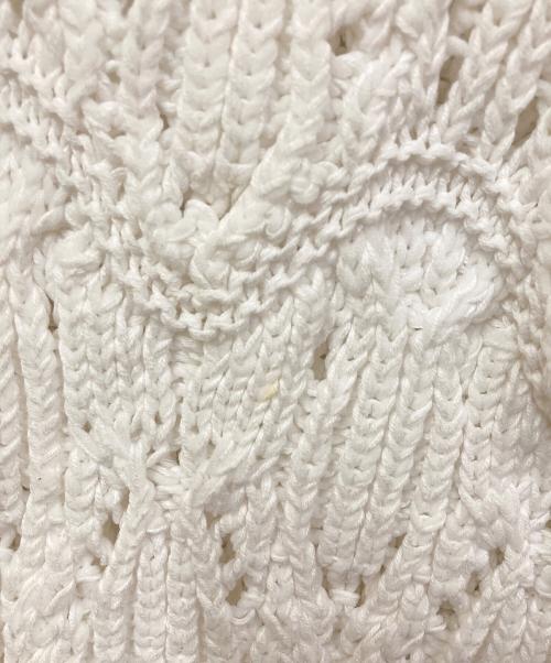 UNITED ARROWS TOKYO（ユナイテッドアローズトウキョウ）UNITED ARROWS TOKYO (ユナイテッドアローズトウキョウ) ニット ホワイト サイズ:FREEの古着・服飾アイテム