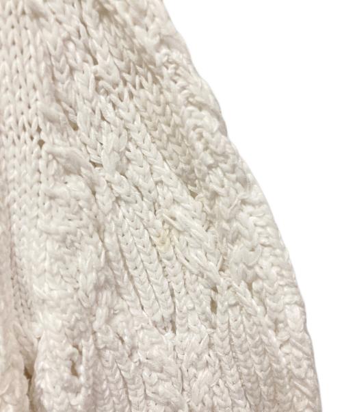UNITED ARROWS TOKYO（ユナイテッドアローズトウキョウ）UNITED ARROWS TOKYO (ユナイテッドアローズトウキョウ) ニット ホワイト サイズ:FREEの古着・服飾アイテム