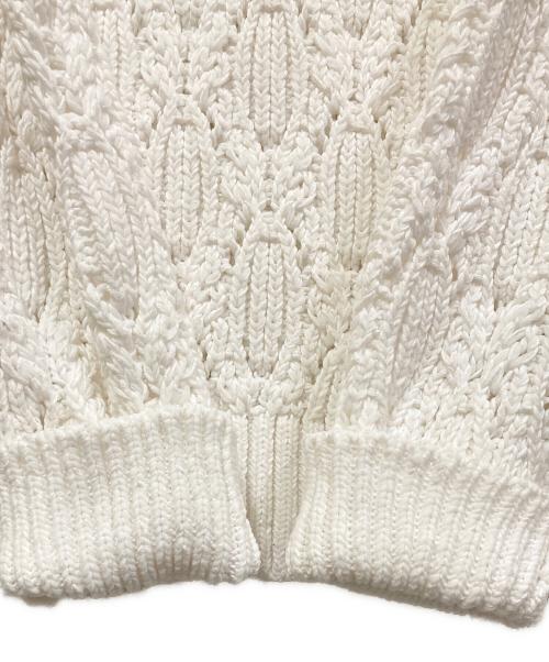 UNITED ARROWS TOKYO（ユナイテッドアローズトウキョウ）UNITED ARROWS TOKYO (ユナイテッドアローズトウキョウ) ニット ホワイト サイズ:FREEの古着・服飾アイテム