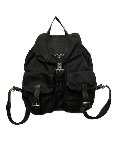 PRADA（プラダ）PRADA (プラダ) ナイロンリュック ブラックの古着・服飾アイテム