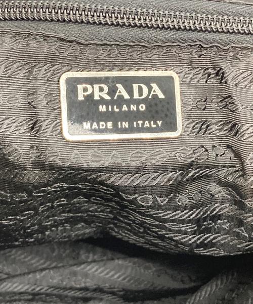 PRADA（プラダ）PRADA (プラダ) ナイロンリュック ブラックの古着・服飾アイテム