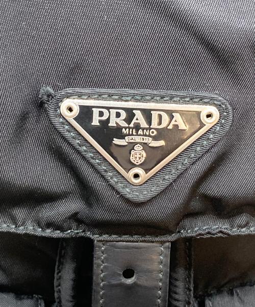PRADA（プラダ）PRADA (プラダ) ナイロンリュック ブラックの古着・服飾アイテム