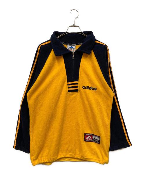 adidas（アディダス）adidas (アディダス) フリースジャケット イエロー サイズ:SIZE XXLの古着・服飾アイテム