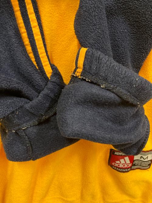 adidas（アディダス）adidas (アディダス) フリースジャケット イエロー サイズ:SIZE XXLの古着・服飾アイテム