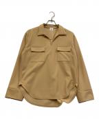 6(ROKU) BEAUTY&YOUTHロク ビューティーアンドユース）の古着「SKIPPER SHIRT」｜イエロー