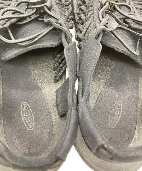 KEEN（キーン）KEEN (キーン) ユニークサンダル ブラック サイズ:SIZE 27cmの古着・服飾アイテム