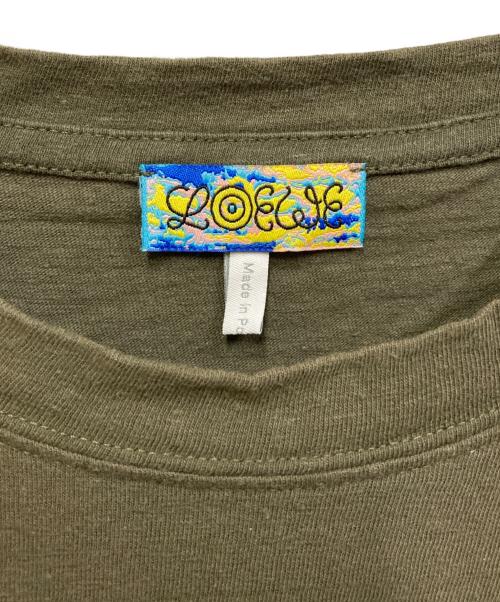 LOEWE（ロエベ）LOEWE (ロエベ) NATURE T-SHIRT グリーン サイズ:SIZE XSの古着・服飾アイテム