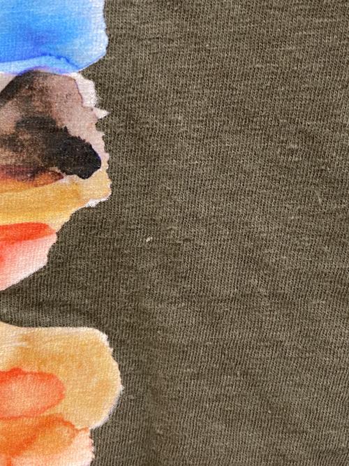 LOEWE（ロエベ）LOEWE (ロエベ) NATURE T-SHIRT グリーン サイズ:SIZE XSの古着・服飾アイテム