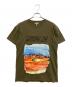 LOEWE（ロエベ）の古着「NATURE T-SHIRT」｜グリーン