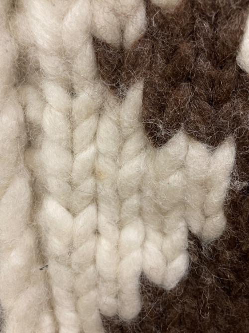 Cawichan（カウチン）Cawichan (カウチン) カウチンニットカーディガン ブラウン サイズ:表記なしの古着・服飾アイテム