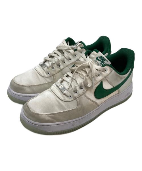 NIKE（ナイキ）NIKE (ナイキ) Women's Air Force 1 Low atin Green サイズ:27の古着・服飾アイテム