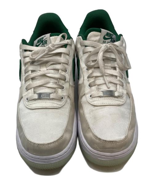 NIKE（ナイキ）NIKE (ナイキ) Women's Air Force 1 Low atin Green サイズ:27の古着・服飾アイテム