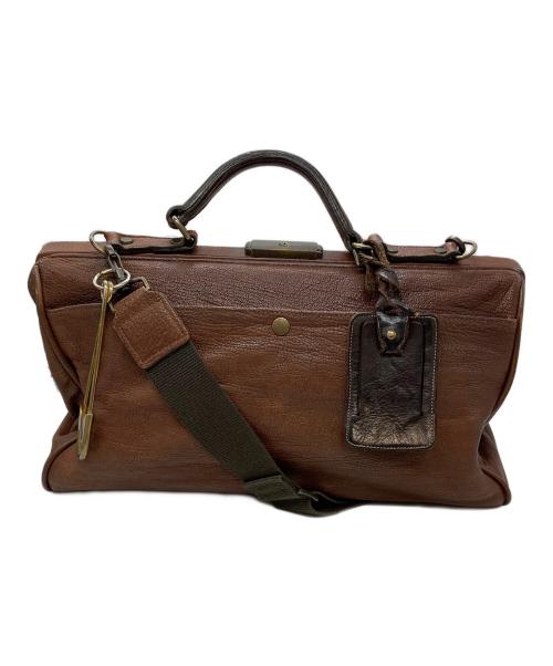 CHRISTIAN PEAU（クリスチャンポー）CHRISTIAN PEAU (クリスチャンポー) 2WAYレザーショルダーバッグ ブラウンの古着・服飾アイテム