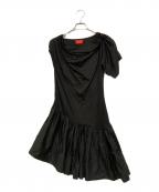 Vivienne Westwood RED LABELヴィヴィアンウエストウッドレッドレーベル）の古着「オーブ刺繍デザインワンピース」｜ブラック