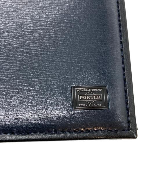 PORTER（ポーター）PORTER (ポーター) 2つ折り財布 ネイビーの古着・服飾アイテム