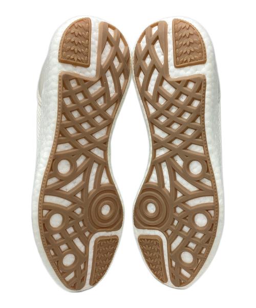 HUMAN MADE（ヒューマンメイド）HUMAN MADE (ヒューマンメイド) adidas (アディダス) PURE SLIP ON アイボリー サイズ:26の古着・服飾アイテム