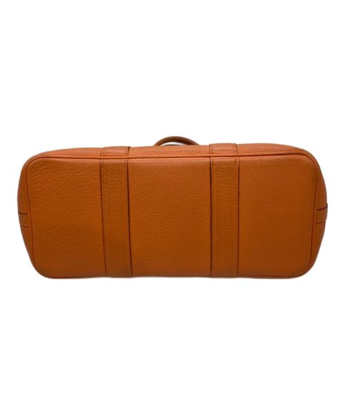 HERMES（エルメス）HERMES (エルメス) ガーデンパーティTPM　ハンドバッグ オレンジの古着・服飾アイテム