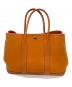 HERMES (エルメス) ガーデンパーティTPM　ハンドバッグ オレンジ：140000円