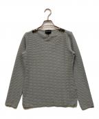 EMPORIO ARMANIエンポリオアルマーニ）の古着「プリーツカットソー」｜グレー