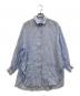 Finamore（フィナモレ）の古着「リネンシャツ」｜ブルー