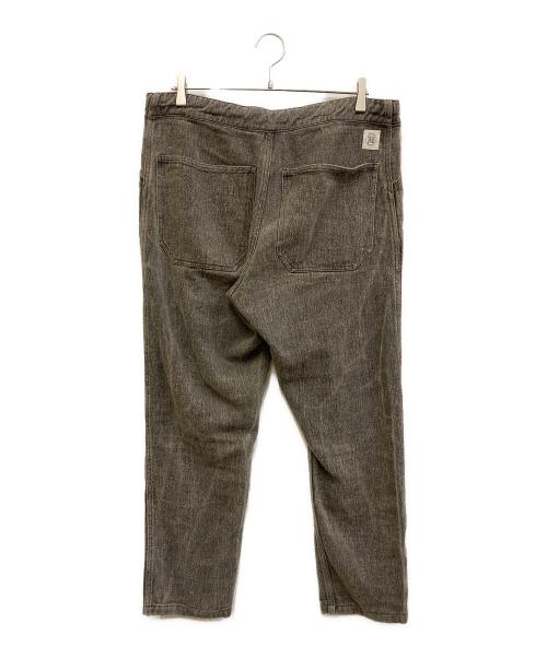nanushka（ナヌーシュカ）nanushka (ナヌーシュカ) リネン混デニムパンツ グレー サイズ:SIZE Mの古着・服飾アイテム
