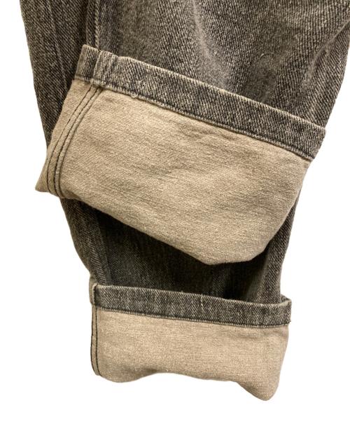 nanushka（ナヌーシュカ）nanushka (ナヌーシュカ) リネン混デニムパンツ グレー サイズ:SIZE Mの古着・服飾アイテム