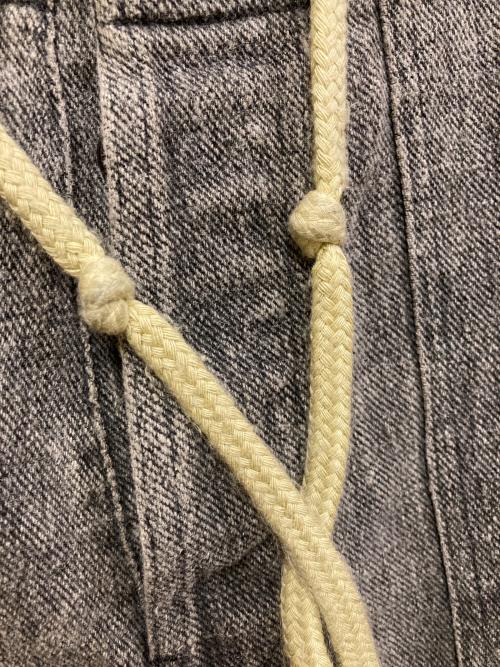 nanushka（ナヌーシュカ）nanushka (ナヌーシュカ) リネン混デニムパンツ グレー サイズ:SIZE Mの古着・服飾アイテム