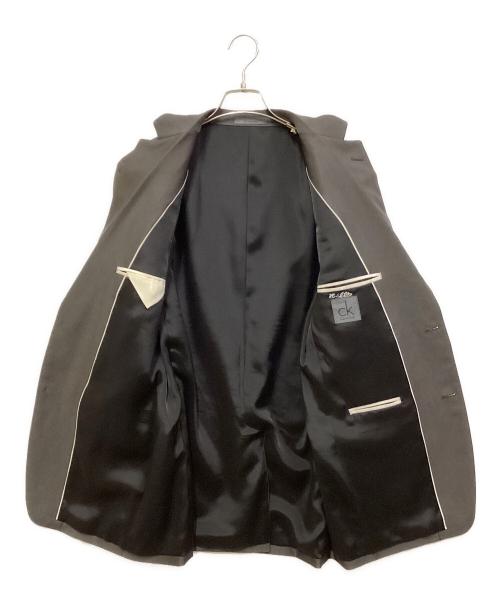 ck Calvin Klein（シーケーカルバンクライン）ck Calvin Klein (シーケーカルバンクライン) セットアップスーツ カーキ サイズ:SIZE 40の古着・服飾アイテム