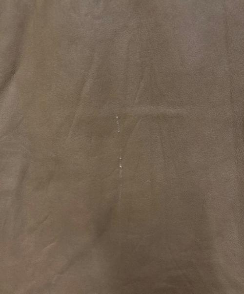 23区（ニジュウサンク）23区 (ニジュウサンク) レザージャケット ブラウン サイズ:SIZE L (UK 40)の古着・服飾アイテム