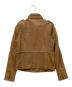 23区 (ニジュウサンク) レザージャケット ブラウン サイズ:SIZE L (UK 40)：5000円