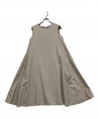 martiniqueマルティニーク）の古着「サマーツイードテントラインワンピース」｜グレー