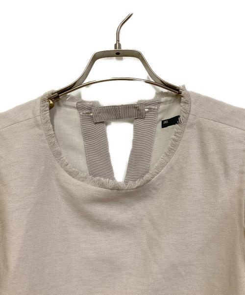 martinique（マルティニーク）martinique (マルティニーク) サマーツイードテントラインワンピース グレー サイズ:FREEの古着・服飾アイテム