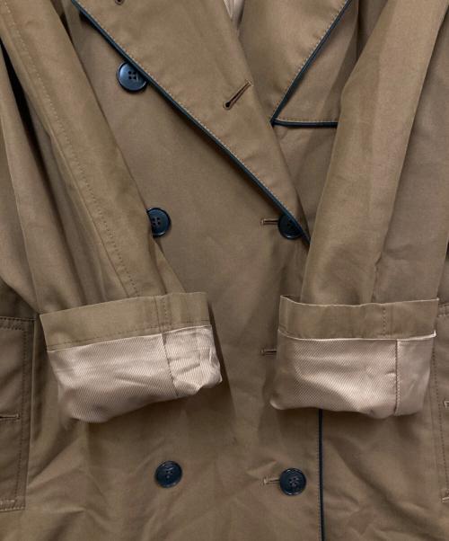 N.O.R.C（ノーク）N.O.R.C (ノーク) トレンチコート ブラウン サイズ:1.5の古着・服飾アイテム