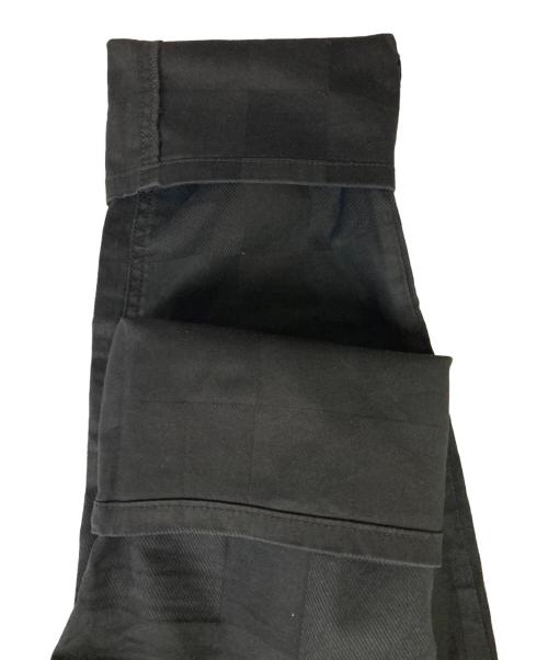 BLACK LABEL CRESTBRIDGE（ブラックレーベル クレストブリッジ）BLACK LABEL CRESTBRIDGE (ブラックレーベル クレストブリッジ) シャドーチェックパンツ ブラック サイズ:SIZE LLの古着・服飾アイテム
